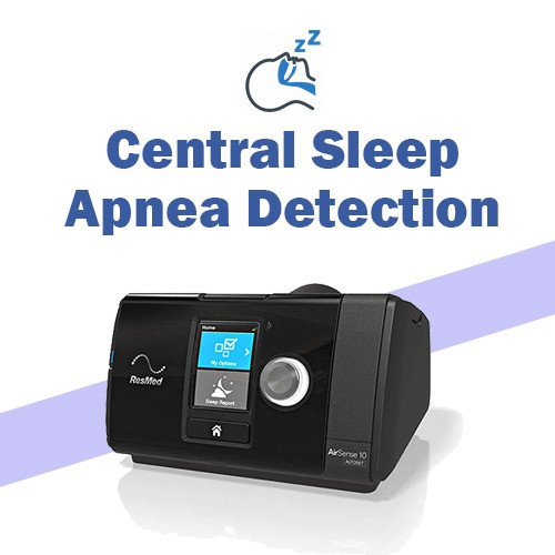 Resmed's central sleep apnea detection